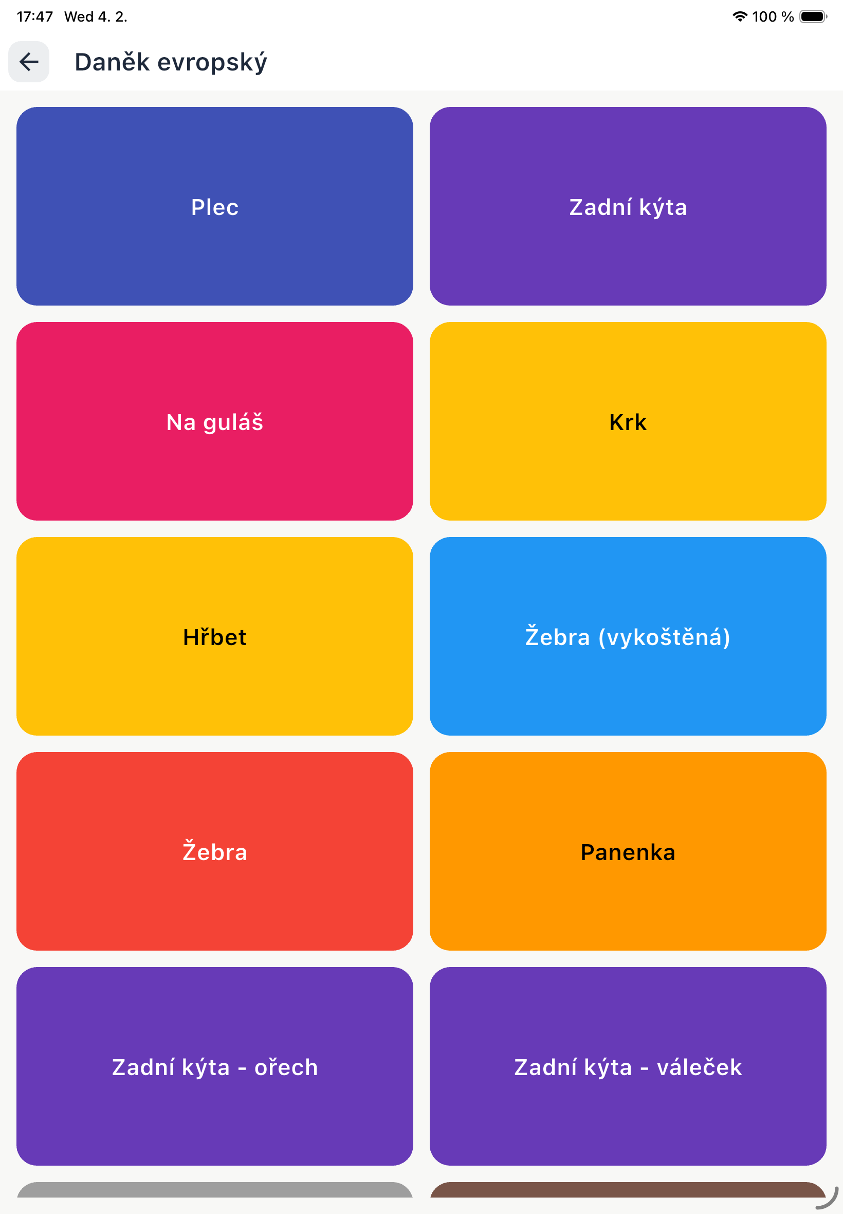 Štítkovač — výběr produktů